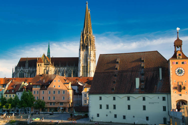 Regensburg Stadt Parken