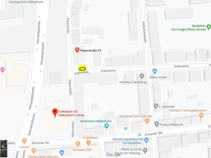 Parkplatz in perfekter Lage in Hildesheim